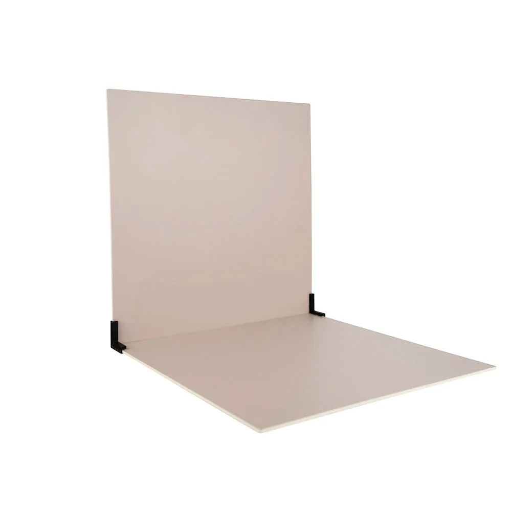 ProBoards Flat Lay Photography Rigid Beige Brown Backdrop - Bare Necessities (60cm x 60cm) (DEMO STOCK)