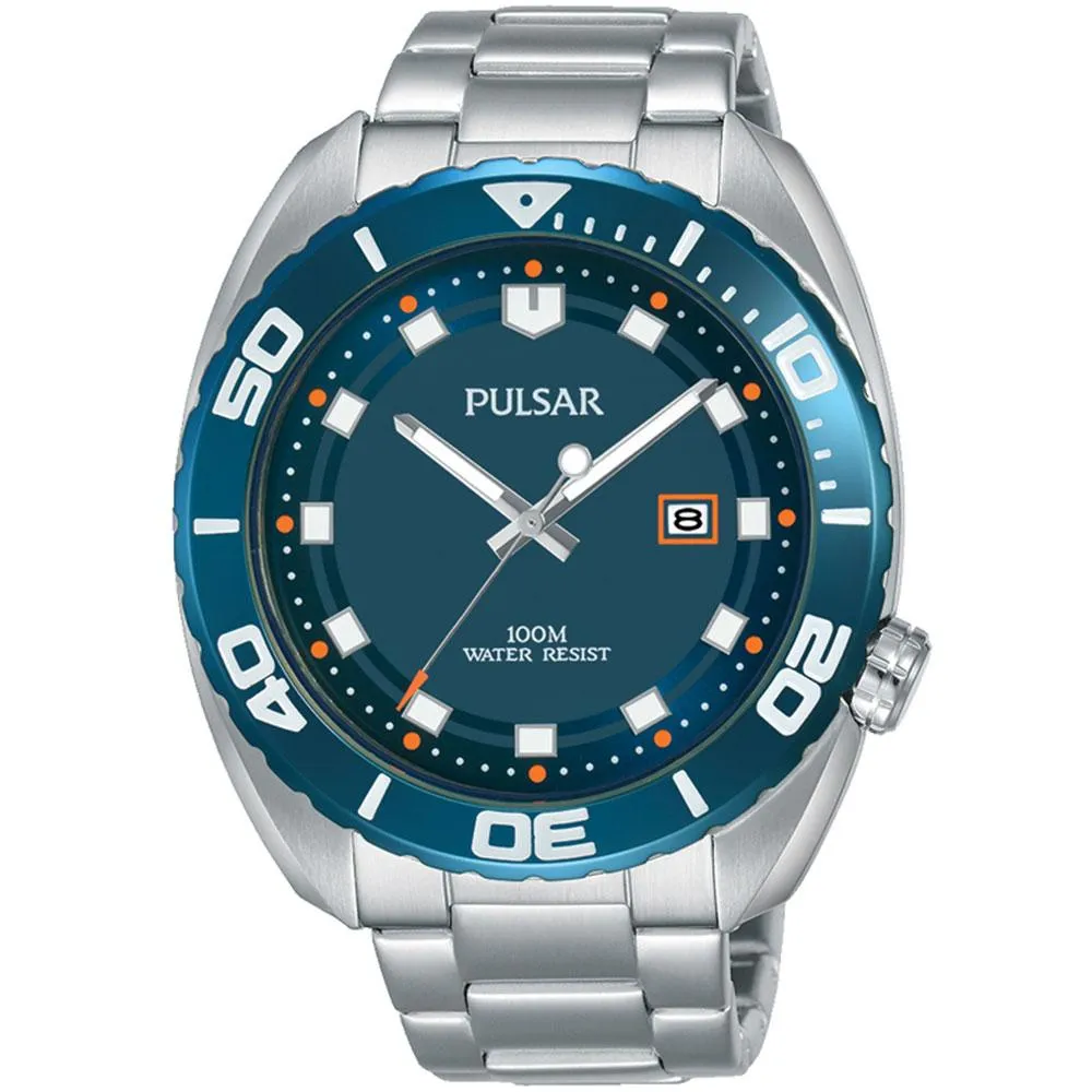 Pulsar Sports Stainless Steel Men's Watch -  PG8281X