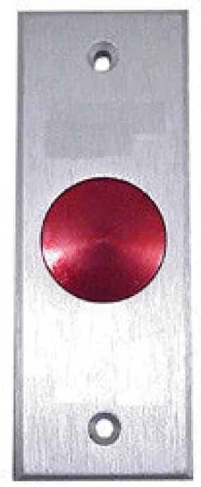 Push To Exit Switch, Blank, Heavy Duty, Mullion Mount, EC-PB20SB