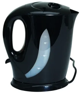 Quest Low Wattage 1.7 Litre Kettle - Black