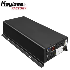 RBU5 - 12VDC - 5000 Watt Pure Sine Wave Inverter - Bi-Directional Inverter - DC to AC - Optional Remote Connectivity - USB Ports