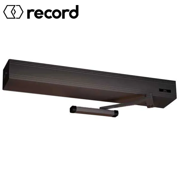 Record - EZ 36 Wireless Automatic Door Kit - PULL Arm - Universal Straight Arm - 39" Header (36" Door) - Antique Bronze - - For Single Doors