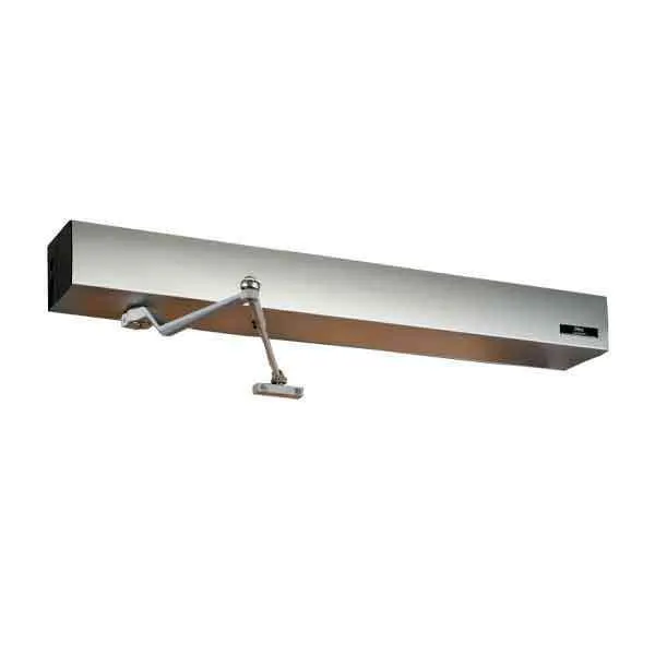Record - EZ 36 Wireless Automatic Door Kit - PULL Arm - Universal Straight Arm - 39" Header (36" Door) - Clear Coat - - For Single Doors