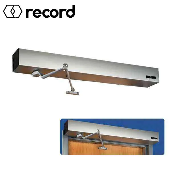 Record - EZ 36 Wireless Automatic Door Kit - PUSH Arm - Non Handed- 39" Header (36" Door) - Clear Coat - For Single Doors