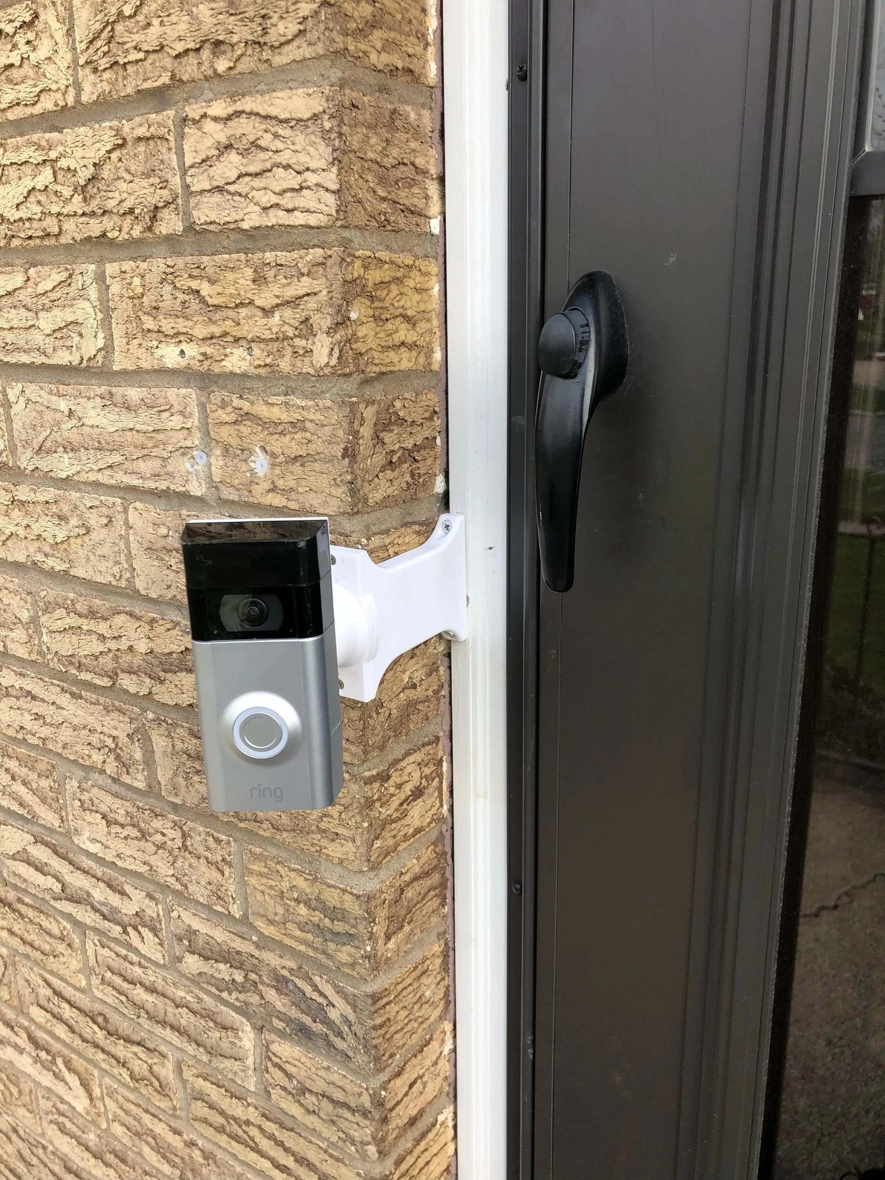 Ring 2/3/4/Plus Battery Doorbell Brick Extension with Adjustable Mount 15-90 Degree