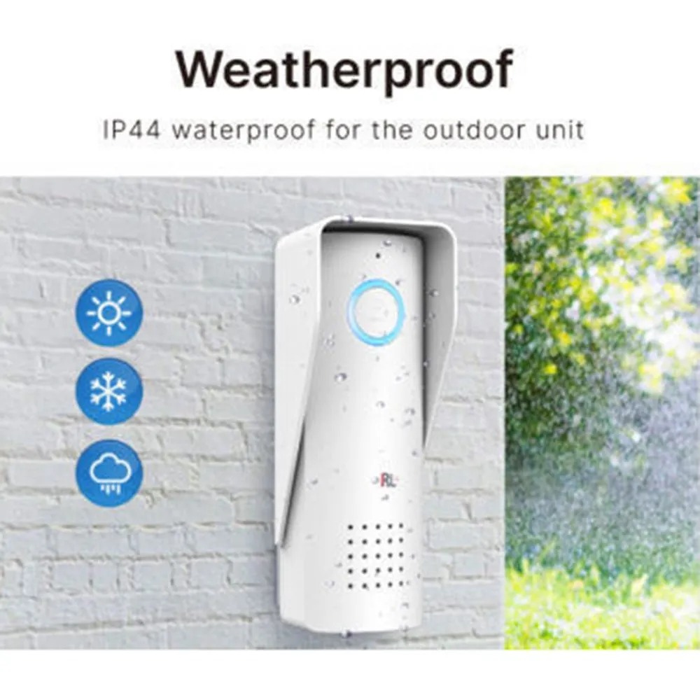 RL-0518 doorbell 433Mhz Wireless Audio Intercom System upto 500m working distance, battery operated Audio doorphone