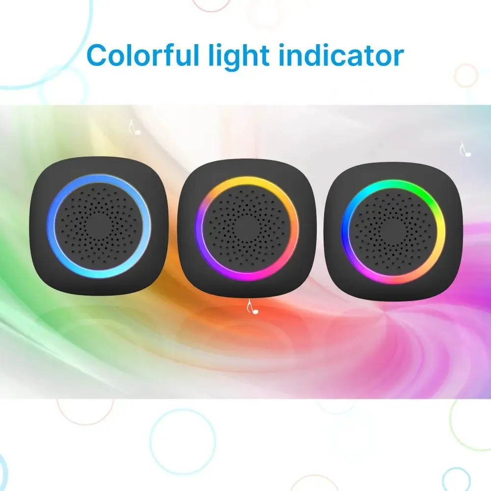RL-3995B doorbell Battery-powered wireless doorbell with shining LED display Door bell