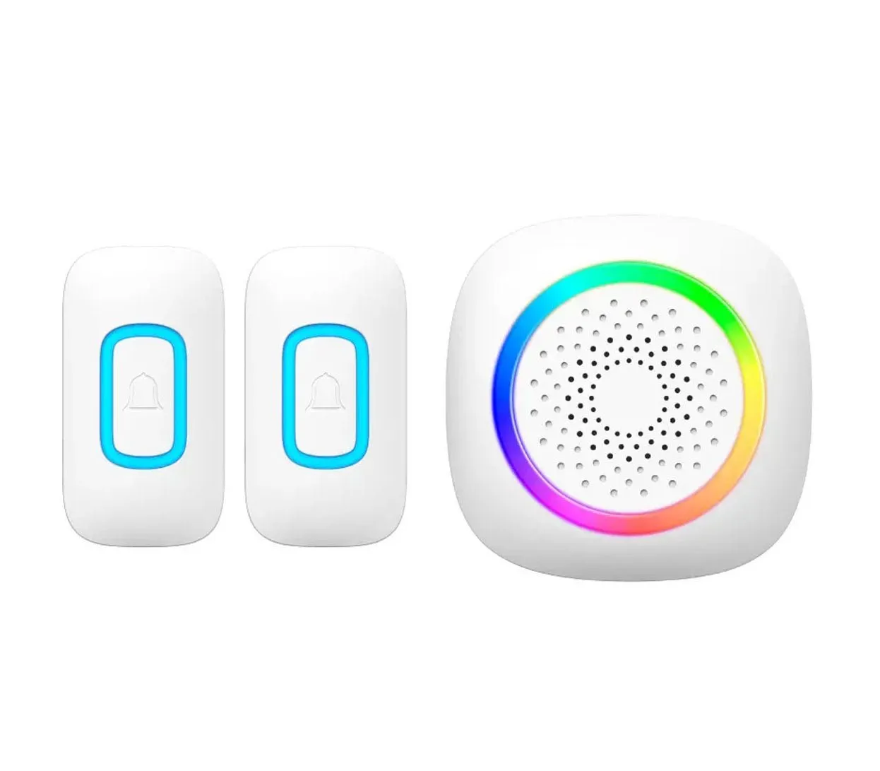 RL-3995B doorbell Battery-powered wireless doorbell with shining LED display Door bell