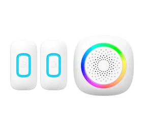 RL-3995B doorbell Battery-powered wireless doorbell with shining LED display Door bell