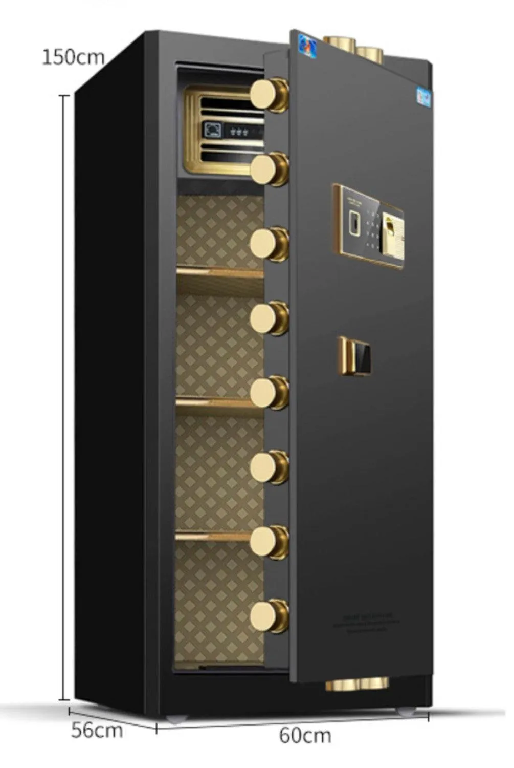 Safes 10mm Door Thick 115kg Fingerprint Digital Security Box - Electronic Safety Lock Box