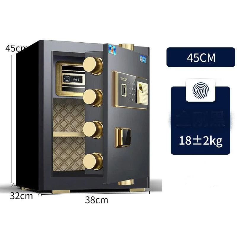 Safes 10mm Door Thick 25L Fingerprint Digital Security Box - Electronic Safety Lock Box