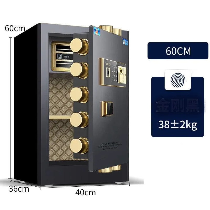 Safes 10mm Door Thick 35L Fingerprint Digital Security Box - Electronic Safety Lock Box