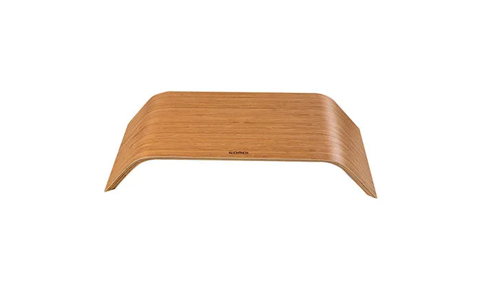 SAMDI Wooden Stand - All-in-One Monitor/Laptop Holder for iMac