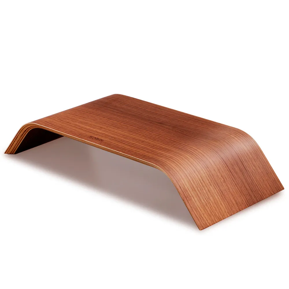 SAMDI Wooden Stand - All-in-One Monitor/Laptop Holder for iMac