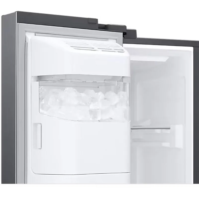 Samsung Series 7 634L No Frost American Fridge Freezer - Silver | RS68CG882ES9EU