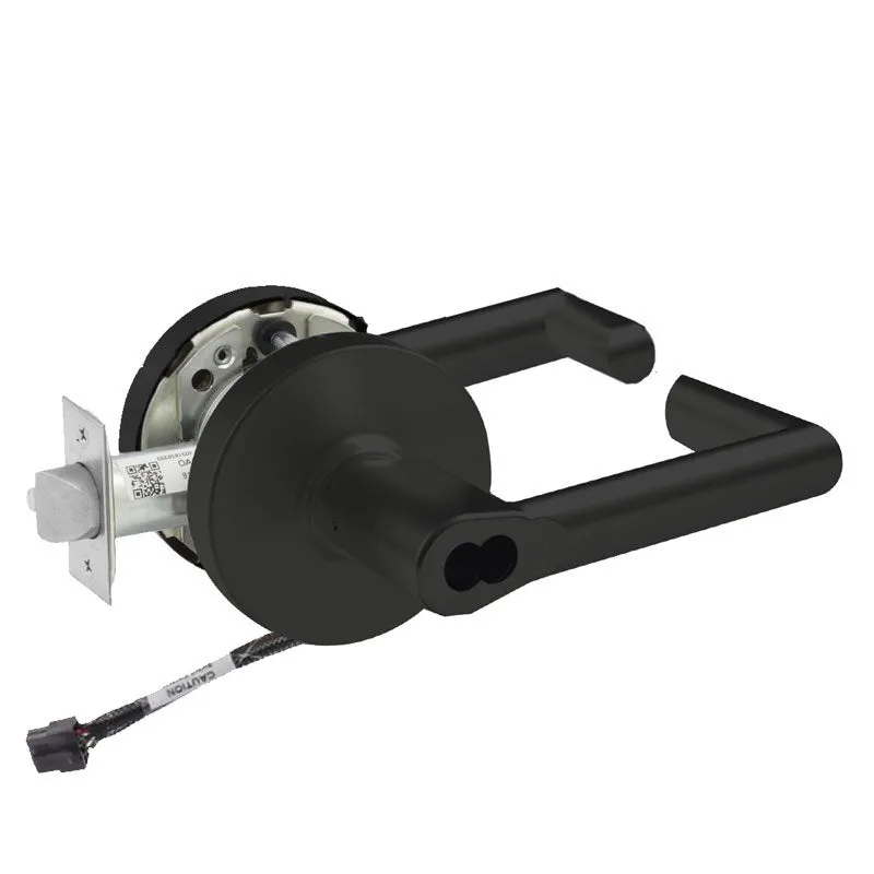 Sargent 70-10XG70-LMW Fail Safe Cylindrical Electromechanical Lock, SFIC Less Core, L Rose, MW Lever, Grade 1