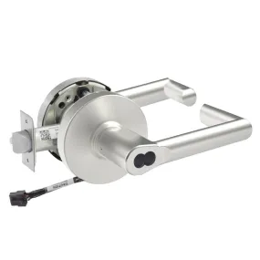 Sargent 70-10XG70-LMW Fail Safe Cylindrical Electromechanical Lock, SFIC Less Core, L Rose, MW Lever, Grade 1
