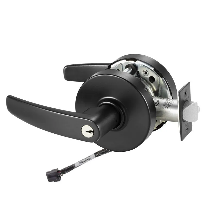 Sargent RX-10XG70-LB Fail Safe Cylindrical Electromechanical Lock - Request to Exit, LA Keyway, L Rose, B Lever, Grade 1