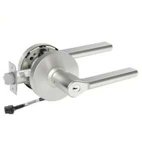 Sargent RX-10XG70-LMD Fail Safe Cylindrical Electromechanical Lock - Request to Exit, LA Keyway, L Rose, MD Lever, Grade 1