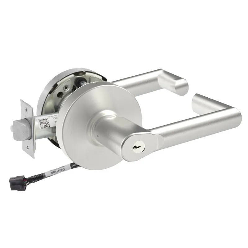 Sargent RX-10XG70-LMW Fail Safe Cylindrical Electromechanical Lock - Request to Exit, LA Keyway, L Rose, MW Lever, Grade 1