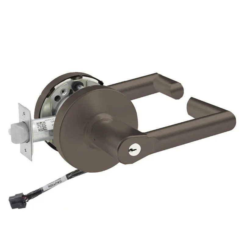 Sargent RX-10XG70-LMW Fail Safe Cylindrical Electromechanical Lock - Request to Exit, LA Keyway, L Rose, MW Lever, Grade 1