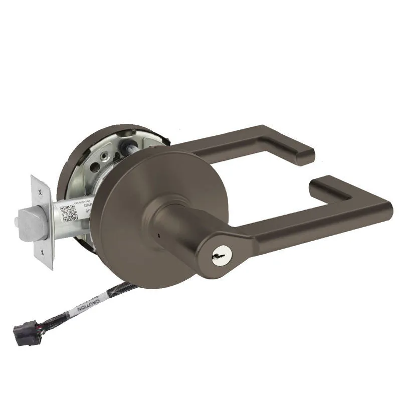 Sargent RX-10XG70-LND Fail Safe Cylindrical Electromechanical Lock - Request to Exit, LA Keyway, L Rose, ND Lever, Grade 1