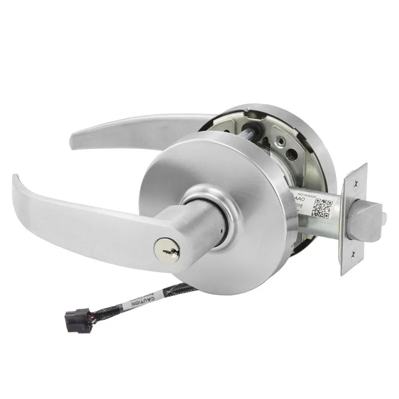 Sargent RX-10XG70-LP Fail Safe Cylindrical Electromechanical Lock - Request to Exit, LA Keyway, L Rose, P Lever, Grade 1
