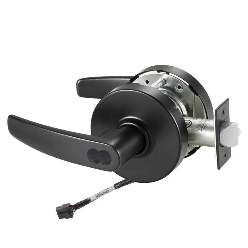 Sargent RX-70-10XG70-LB Fail Safe Cylindrical Electromechanical Lock - Request to Exit, SFIC Less Core, L Rose, B Lever, Grade 1