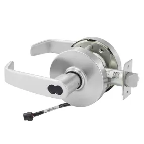 Sargent RX-70-10XG70-LL Fail Safe Cylindrical Electromechanical Lock - Request to Exit, SFIC Less Core, L Rose, L Lever, Grade 1