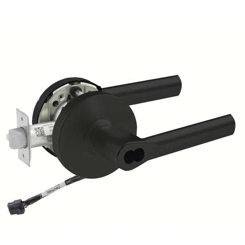 Sargent RX-70-10XG70-LMB Fail Safe Cylindrical Electromechanical Lock - Request to Exit, SFIC Less Core, L Rose, MB Lever, Grade 1