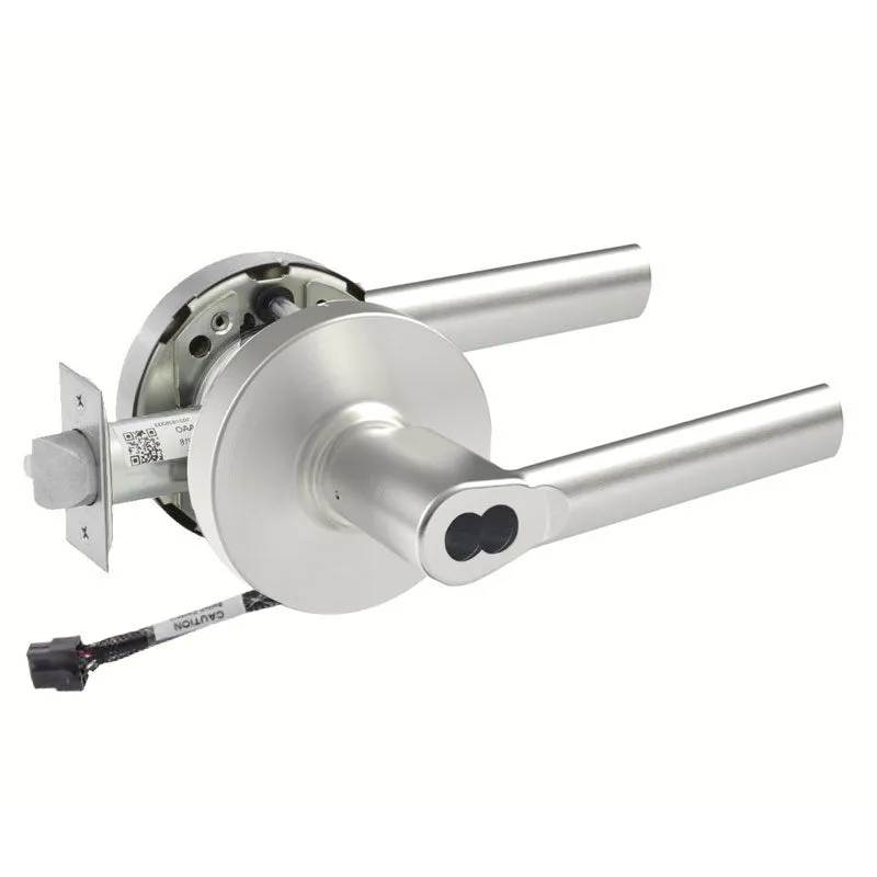 Sargent RX-70-10XG70-LMB Fail Safe Cylindrical Electromechanical Lock - Request to Exit, SFIC Less Core, L Rose, MB Lever, Grade 1
