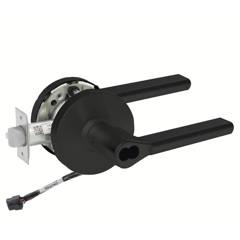 Sargent RX-70-10XG70-LMD Fail Safe Cylindrical Electromechanical Lock - Request to Exit, SFIC Less Core, L Rose, MD Lever, Grade 1