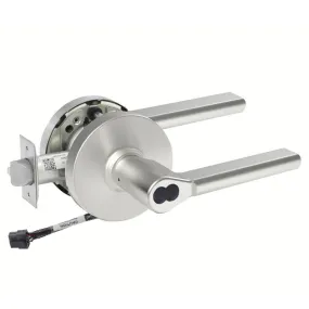Sargent RX-70-10XG70-LMW Fail Safe Cylindrical Electromechanical Lock - Request to Exit, SFIC Less Core, L Rose, MW Lever, Grade 1