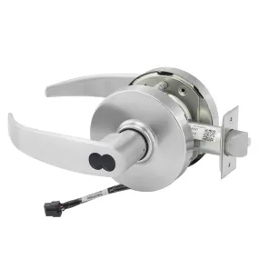 Sargent RX-70-10XG70-LP Fail Safe Cylindrical Electromechanical Lock - Request to Exit, SFIC Less Core, L Rose, P Lever, Grade 1