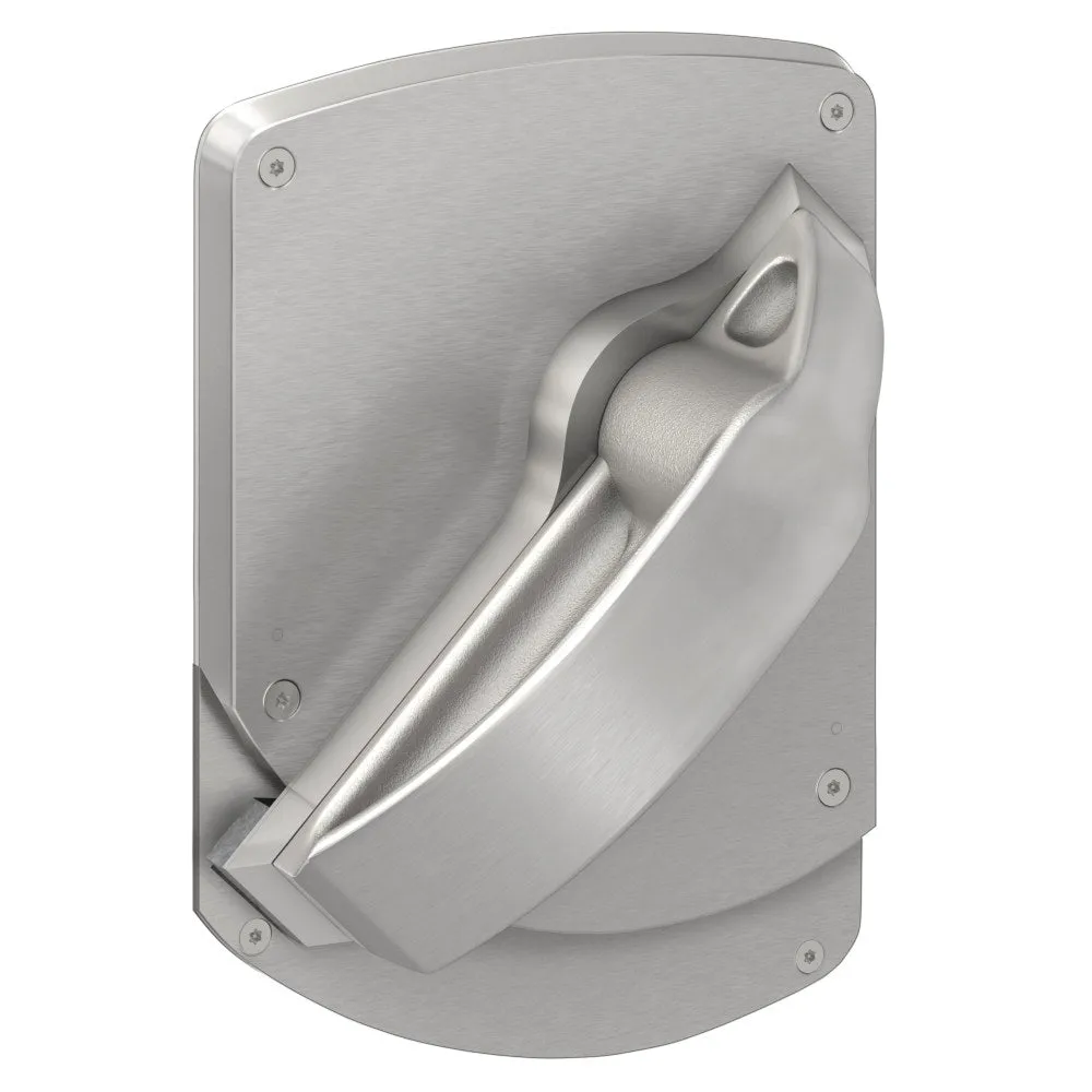 Schlage ND12-EL-HSLR-630 Electrically Ligature Resistant Cylindrical Lock, Exit Function, Non-Keyed, Satin Stainless Steel