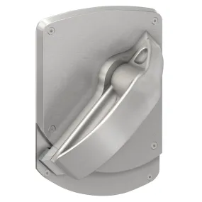 Schlage ND12-EL-HSLR-630 Electrically Ligature Resistant Cylindrical Lock, Exit Function, Non-Keyed, Satin Stainless Steel