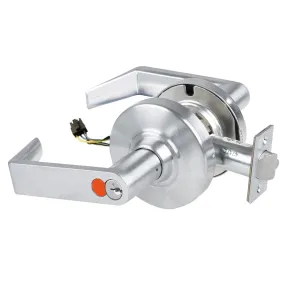 Schlage ND80-TD-EU-RHO-626  Electrified Storeroom Lock, Fail Secure, Rhodes Lever, FSIC Prep, Construction Core, Satin Chrome
