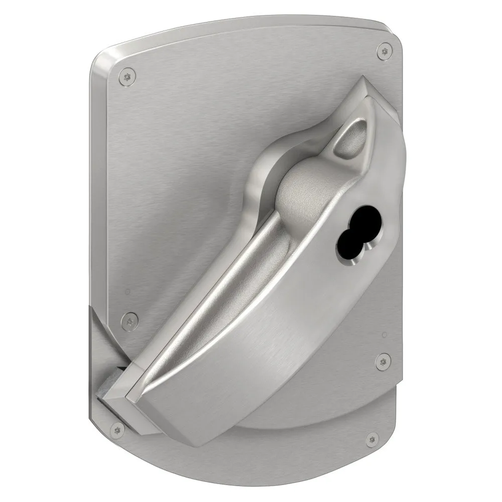 Schlage ND80BD-EU-HSLR-630 Electrically Ligature Resistant Cylindrical Lock, Storeroom Function, SFIC Prep Less Core, Satin Stainless Steel