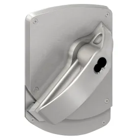 Schlage ND80BD-EU-HSLR-630 Electrically Ligature Resistant Cylindrical Lock, Storeroom Function, SFIC Prep Less Core, Satin Stainless Steel