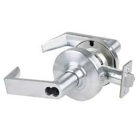 Schlage ND80BD-EU-RHO-626 RX Electrified Storeroom Lock, Request to Exit, Fail Secure, Rhodes Lever, SFIC Less Core, Satin Chrome