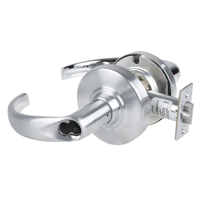 Schlage ND80JD-EL-SPA-626  Electrified Storeroom Lock, Fail Safe, Sparta Lever, FSIC Less Core, Satin Chrome