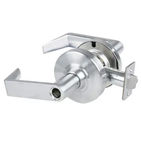 Schlage ND80LD-EL-RHO-626 Electrified Storeroom Lock, Fail Safe, Rhodes Lever, Less Cylinder, Satin Chrome