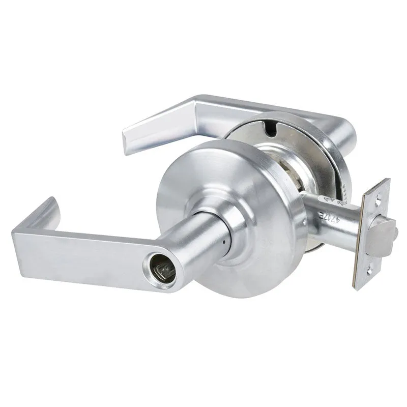 Schlage ND80LD-EL-RHO-626 Electrified Storeroom Lock, Fail Safe, Rhodes Lever, Less Cylinder, Satin Chrome