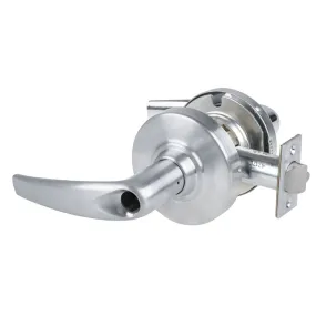 Schlage ND80LD-EU-ATH-626 Electrified Storeroom Lock, Fail Secure, Athens Lever, Less Cylinder, Satin Chrome