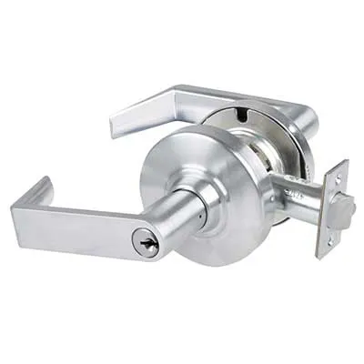 Schlage ND80PD-EL-RHO-626 Electrified Storeroom Lock, Fail Safe, Rhodes Lever, Satin Chrome