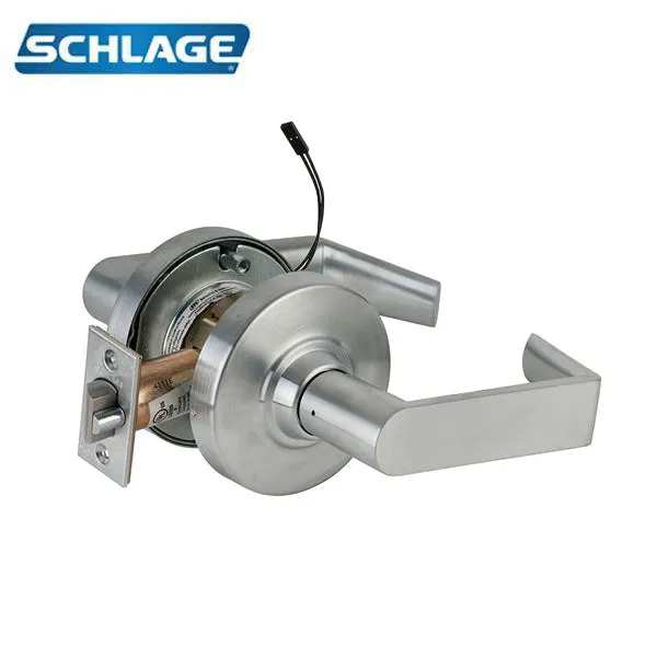 Schlage - ND80PDEU - ND Wired Electrified Lever Set - Rhodes Lever Set- 24V AC/DC - Storeroom - Grade 1