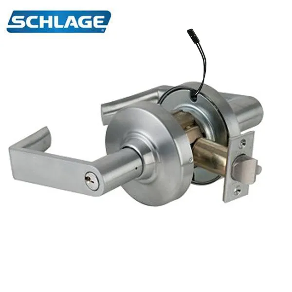 Schlage - ND80PDEU - ND Wired Electrified Lever Set - Rhodes Lever Set- 24V AC/DC - Storeroom - Grade 1