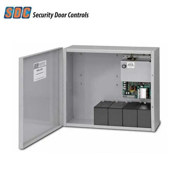 SDC - 634 - Low Voltage Power Supply - 16" x 14" Cabinet - 4 Amps - 12/24VDC - Battery Charger - Fire Rated