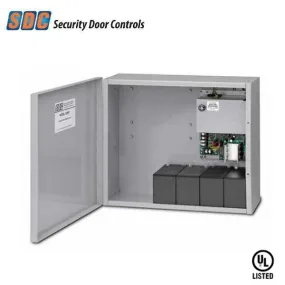 SDC - 634 - Low Voltage Power Supply - 16" x 14" Cabinet - 4 Amps - 12/24VDC - Battery Charger - Fire Rated