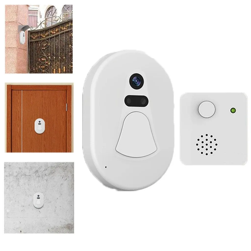 Security Camera Doorbell Long-distance Viewing Smart Surveillance System